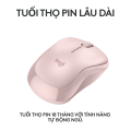 Chuột Bluetooth Logitech M240 Silent - Không dây, Nhỏ gọn, Di động, Pin 18 tháng, tương thích Windows, macOS, ChromeOS, Macbook. 