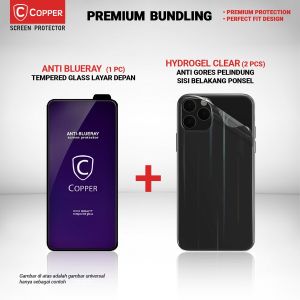 Redmi Note 11 - COPPER Tempered Glass Full Glue Premium ANTI-BLUERAY