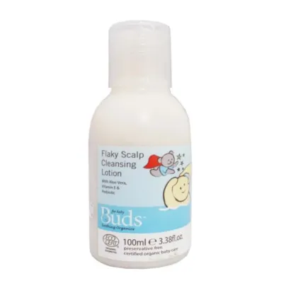 Buds Flaky Scalp Cleansing Lotion / Flaky Oil 100ml (For Cradle Cap Treatment)