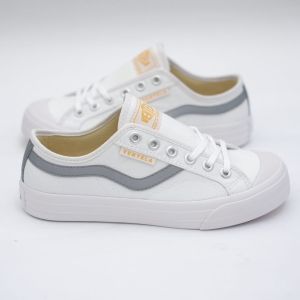 Sepatu  Ventela New Public Low White Grey pria dan wanita /Sepatu Sekolah /sepatu kuliah/sepatu kerja/Sepatu Main Keren Idaman Dan Kekinian