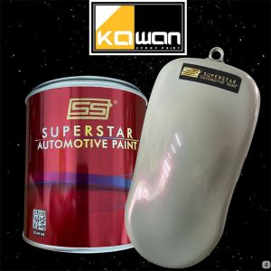 KAWAN PAINT 4 COLOUR CODE PAINT CRYSTAL & BASECOAT BY SUPERSTAR (GRAY COLOUR)