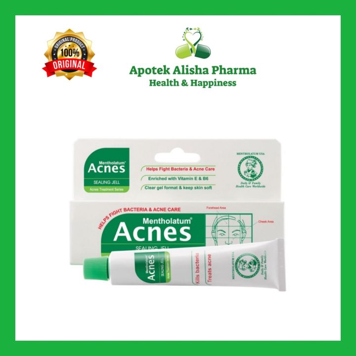 Acnes Sealing Jell 9gr - Aknes Acne Treatment Gel Anti Bakteri / Salep Jerawat Membandel