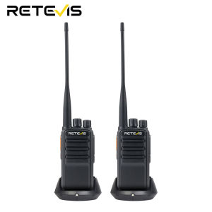 Retevis RB669 Germany PMR446/Freenet Dual Band Handheld Radio 15-Hour Long Working Time License Free Two Way Radio for Restaurants Supermarkets and Hiking (2Pack)