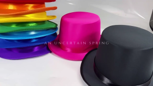 Popular Ceremony Hat for Cosplay Party All Matching Magicians Hat Stage Performers Fedoras Hat Adult Formal Event Hat