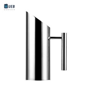 Stainless Steel 0.5L Pitcher Jug for Juice and Water Modern Kitchen Drinkware with Easy Grip Handle