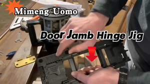Bản lề cửa chuyên nghiệp Jig cho dễ dàng Mortise cài đặt có thể điều chỉnh cho nhiều kích cỡ Độ dày công cụ gia công gỗ