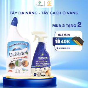 Dr Natro [Tẩy đa năng ion từ trường] [Tẩy ion đồng hữu cơ] vệ sinh nhà cửa sáng bóng không hóa chất