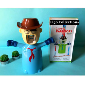 Loves warriors toothbrush holder set Dispenser pasta gigi otomatis tempat odol sikat gigi