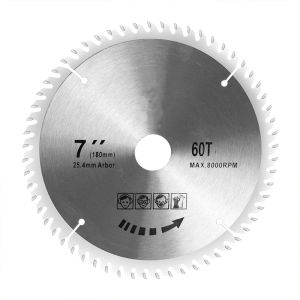 Gunpla 4-1/2" 40 Tooth Alloy Steel TCT General Purpose Hard and Soft Wood Cutting Saw Blade with 7/8" Spindle (5/8" Reduction Ring)     7 inch 60 Tooth Wood Cutting Disc Carbide Tipped Circular Saw Blade for Cutting Hard & Soft Wood