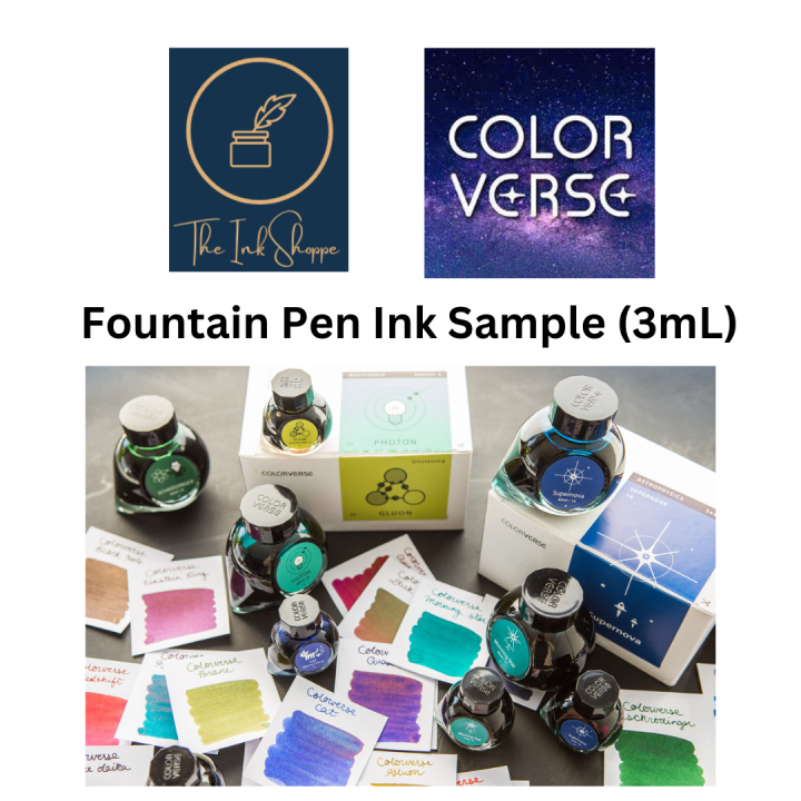 Colorverse Fountain Pen Ink Samples (3mL) | Lazada PH