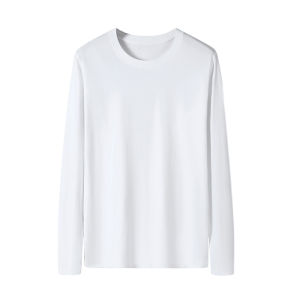 เสื้อยืดแขนยาวสำหรับผู้ชายเสื้อผ้าสำหรับใส่ฉบับภาษาเกาหลี