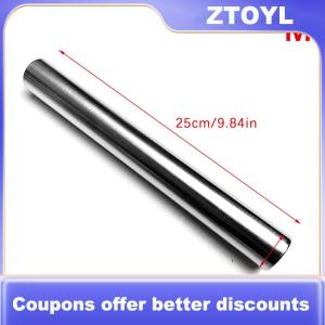 【ZTOYL】 Stainless Steel Rolling Pin Kitchen Utensils Dough Roller Bake Pizza Noodles Cookie Dumplings Making Non-stick Baking Tool