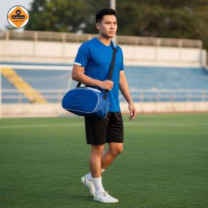 Túi Đựng Giày Đá Banh Thể Thao TNBags TN.B.9003 Cao Cấp Thiết Kế Hiện Đại Chuyên Nghiệp Có Ngăn Phụ Tiện Dụng Chống Va Đập Màu Xanh Cá Tính!