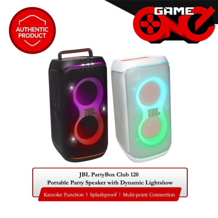JBL PartyBox Club 120 Portable Party Speaker with Dynamic