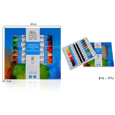 Art Hub - WINSOR & NEWTON Watercolor Set of 24 (Water Color Paint Painting Tube)