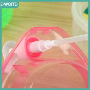 【E-WOITD】 1 Bộ xà phòng chất lỏng Dispenser nhà bếp món ăn xà phòng Dispenser với miếng bọt biển Bơm chất lỏng xà phòng container dụng cụ nhà bếp làm sạch