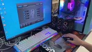 Chuột chơi game chuột máy tính có dây G502 OEM LED RGB Tùy Chỉnh Tặng Kèm Lót Chuột Full Size BH 12 Tháng T1