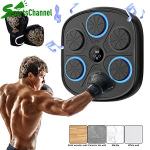 Music Boxing Machine Smart Boxing Game BT Link Boxing Target Workout Machine for Kids Adults Home Exercise