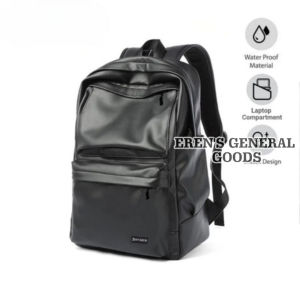 TERMURAH! Backpack / Tas Ransel Laptop Up To 16" Fashion Pria Bahan Kulit Waterproof