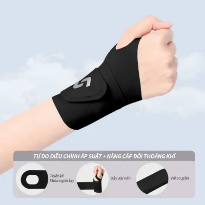 Băng Đeo Bảo Vệ Cổ Tay Hỗ Trợ Vận Động Thể Thao Làm Việc Văn Phòng Giảm đau Nén quấn cổ tay