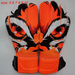 Kids and Adults Football Goalkeeper Gloves Thickened Soccer Goalie Gloves For 5 protective fingers are not detachable