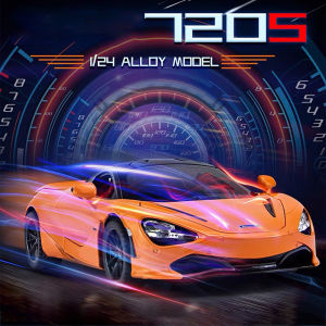 [RUM] Mô Hình Xe Hơi Hợp Kim Mclaren 720S Tỷ Lệ 1:24 Đồ Chơi Xe Hơi Đúc Khuôn Hiệu Ứng Âm Thanh & Ánh Sáng Cho Bé Trai Quà Tặng Sinh Nhật Đồ Chơi Trẻ Em Bộ Sưu Tập Xe Hơi