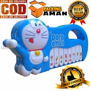 ( BISA COD ) PROMO Mainan Edukasi Anak Piano Karakter Doraemonn / Mainan Anak Musik / Mainan Anak Laki Laki / Mainan Anak Perempuan SNI Murah