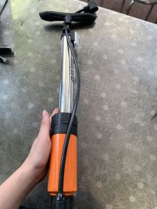 bơm xe Kpusi Nhật Bản bơm tay bơm xe đạp