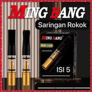 Alat Filter Saringan Asap Permanen Universal Cangklong Penyaring NIKOTIN Holder 5pcs