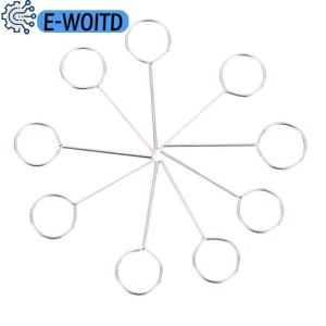 E-WOITD 20Pcs lot Universal Sim Card Tray Ejector Eject Pin Key Removal Tool for Phone