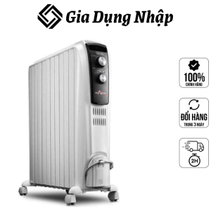 Máy Sưởi Dầu Delonghi Dragon TRD4 1025 Thiết Bị Sưởi Làm Ấm Nhanh Nhập Đức BH 12 Tháng