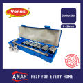 Venus 10Pcs 8-24MM CRV CHROME VANADIUM BOX SOCKET SET + 10" L HANDLE SET TOOL SET spanar set spanner set. 
