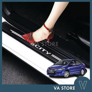Honda City GM2 GM3 Door Step Sticker Protector Fit For 2008 - 2013 TMO 5th Gen VA Store Car Accessories