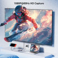 Acasis 2-in-1 capture Card Thu Hình 1080P60 & Dock Cho Nintendo Switch, iPad, Máy Tính Xách Tay | USB 3.0 Độ Trễ Cực Thấp | HDMI, USB-C, Sạc PD, Cổng Âm Thanh | VC-003Pro. 