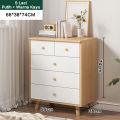 Lemari Kabinet Kayu Minimalis dengan Laci/Lemari Laci Kayu/Lemari Kabinet Kayu Minimalis dengan Laci/Minimalis Kayu Susun Penyimpanan Multifungsi Serbaguna/Rak Kayu Anti Debu Lemari Minimalis. 