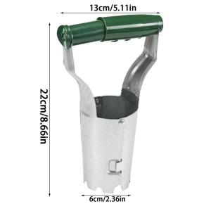 Transplant Seedling Sowing Transplanter Tool Seeder Planter Planting Digging Dibble Horticulture Gardening Flower Grow Seed Tool