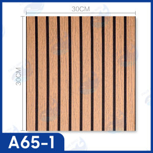 Paus Biru - PREMIUM Wall Panel PVC+foam WoodPanel Dinding 3D PVC+foam Wpc Panel Terlengkap 30x30cm/30*60cm Dekorasi Dinding Kamar Studio & TV Stiker Dinding Berperekat Praktis A65