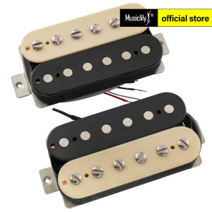 The Revival Pickups RPH1 Modern Classics Alnico 2 Magnet Uncovered Humbucker Neck Bridge Pickups Set for Electric Guitar
