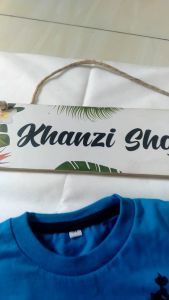 Kaos Distro Anak Laki-Laki Biru Zero Seven