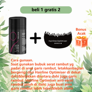 Hair Building Fibers Bubuk Rambut Fibers Menutupi Kepala Botak Menipiskan Rambut Bubuk Serat Rambut Pertumbuhan Rambut & Lebat