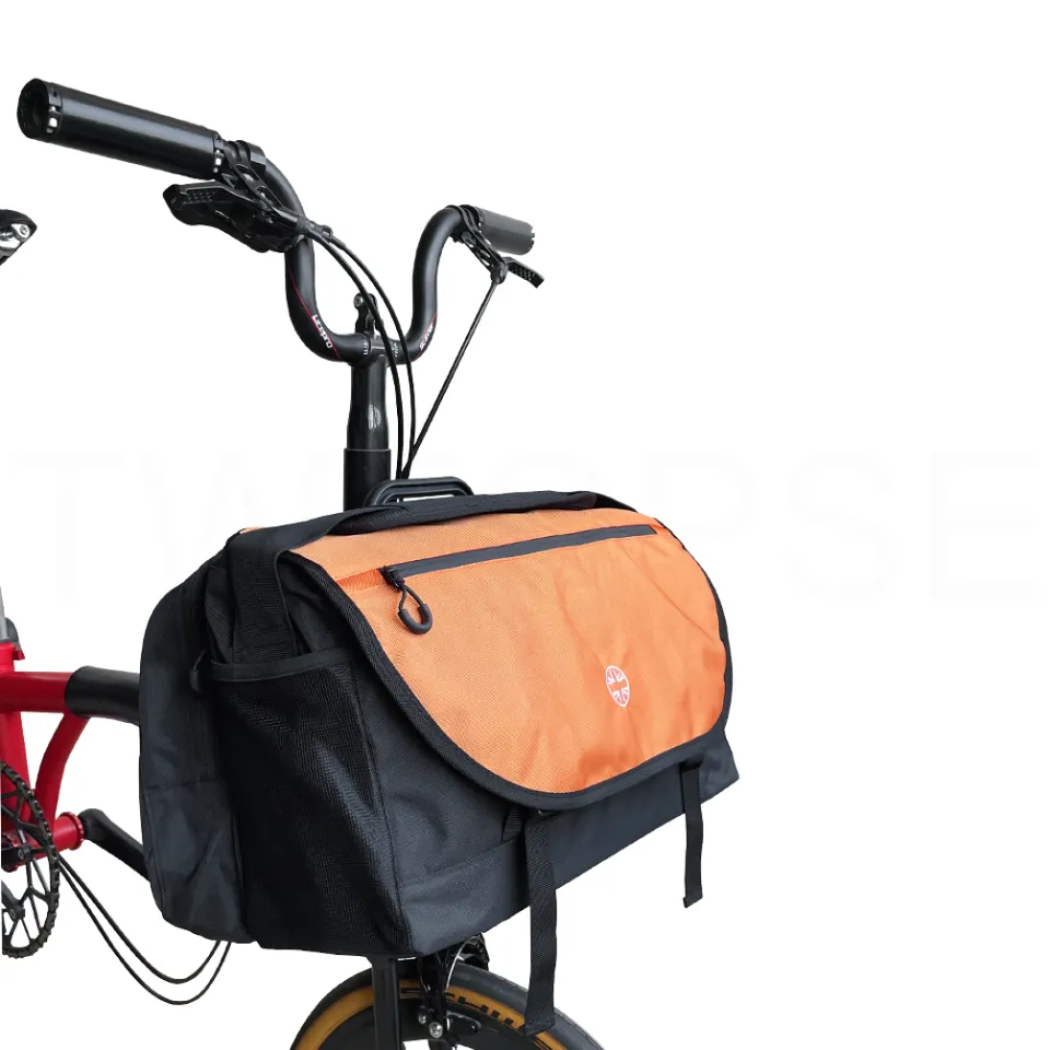 TWTOPSE Bicycle Classic Messenger S Bag For Brompton Folding Bike