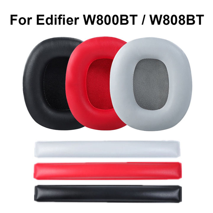 1 Pair Replacement Ear Pads For Edifier W800BT / W800BT Plus / W808BT / W820BT / W828NB / W820NB