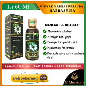Habbasyifa Oil Isi 60 ml - Minyak Habbasyifa Curah - Habbatussauda Jinten Hitam