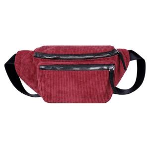 Fannys Packs Fashion Waist Packs Bag with Adjustable StrapZipper Pockets Everywhere Crossbody Belt Bag Shoulder Bag