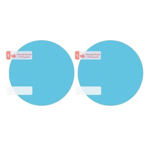 1pasang Stiker Kaca Spion Film Mobil Air Anti Embun Hujan Kabut Anti Fog Spion Jendela Mobil