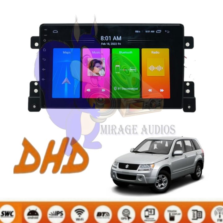Head Unit Android Dhd Grand Vitara 9 inch Plug and play | Lazada Indonesia