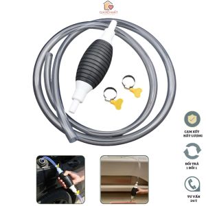 Dụng cụ bơm hút chất lỏng bóp tay tiện lợi ống hút thay nước bể hồ cá cầm tay độ dài dây 1M