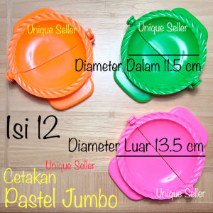 [isi12] Cetakan Pastel JUMBO 13.5 Cm / Cetakan Gyoza Jalankote 13.5cm / Cetakan Gyoza Jalankote 135cm 135 cm / Cetakan Pastel Abon Jalangkote Dumpling Gyoza Pangsit JUMBO BL Product