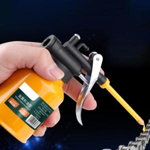 Hộp đựng dầu kim loại áp lực cao dầu bôi trơn Hộp đựng dầu chai dầu chai công cụ ngón tay cái công cụ bơm dầu 250ml/8oz