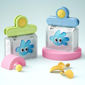 【จัดส่งภายใน 2-3 วัน】 คลิปหนีบถุง คลิปหนีบชิป คลิปอาหาร ที่หนีบแฟ้มรูปภาพ คลิปสำนักงาน คลิปปิดผนึกสำหรับเก็บอาหาร (คลิป2ชิ้น)